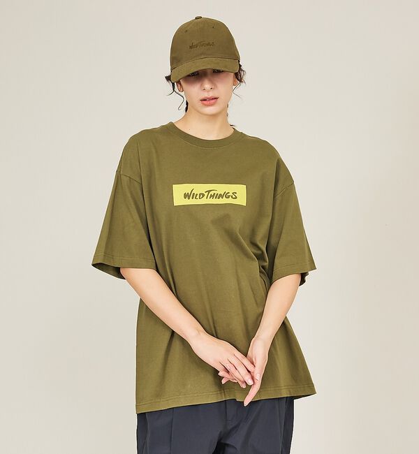 ABAHOUSE「【WILDTHINGS / ワイルドシングス】COTTON TWILL LOGO」|その他|