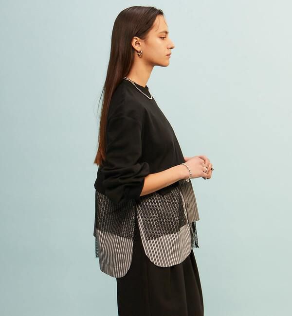 Soffitto「【AULA AILA別注】SHIRT COMBINATION PULLOVER」|その他|