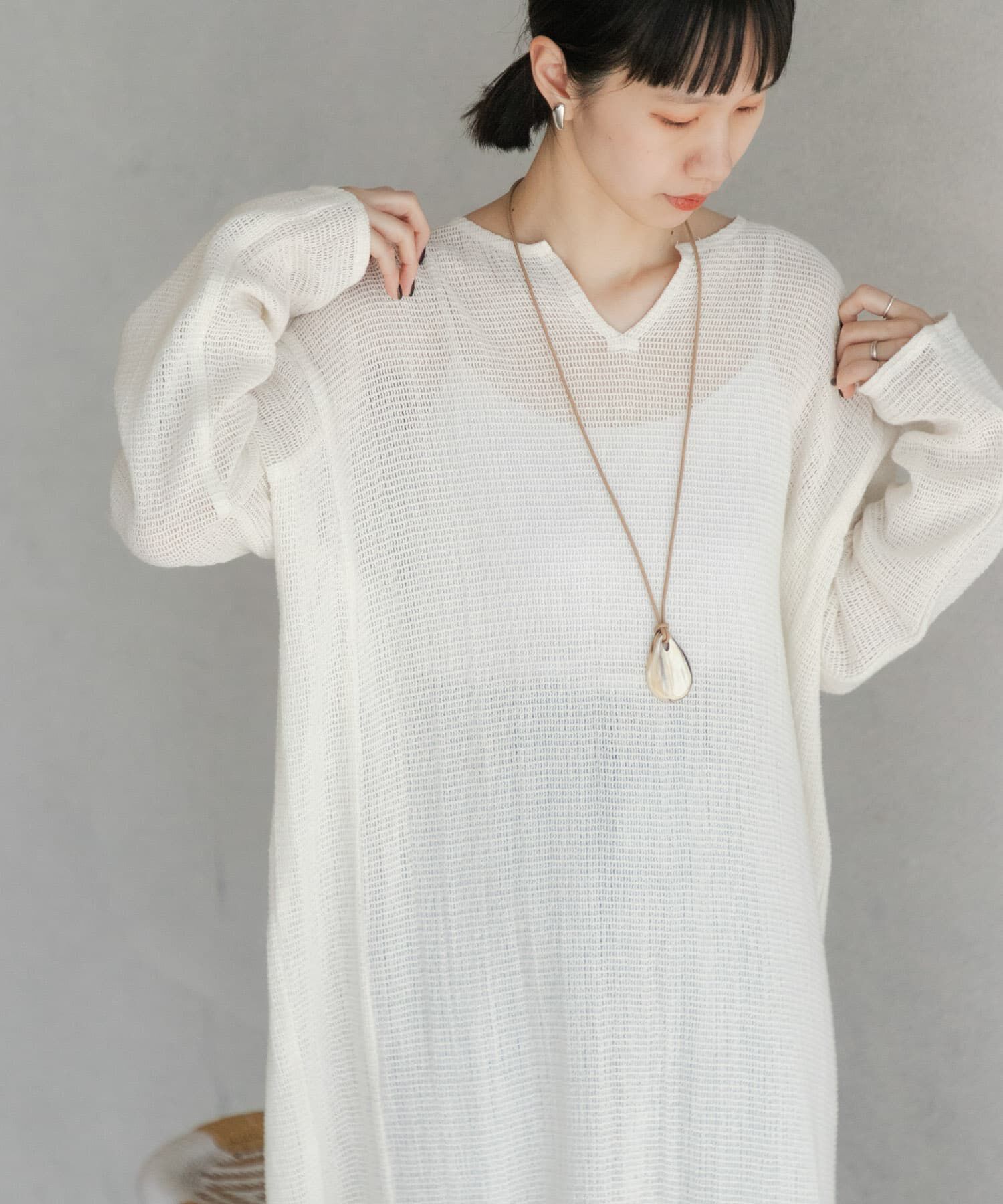URBAN RESEARCH DOORS「メッシュワンピース」|ワンピース|