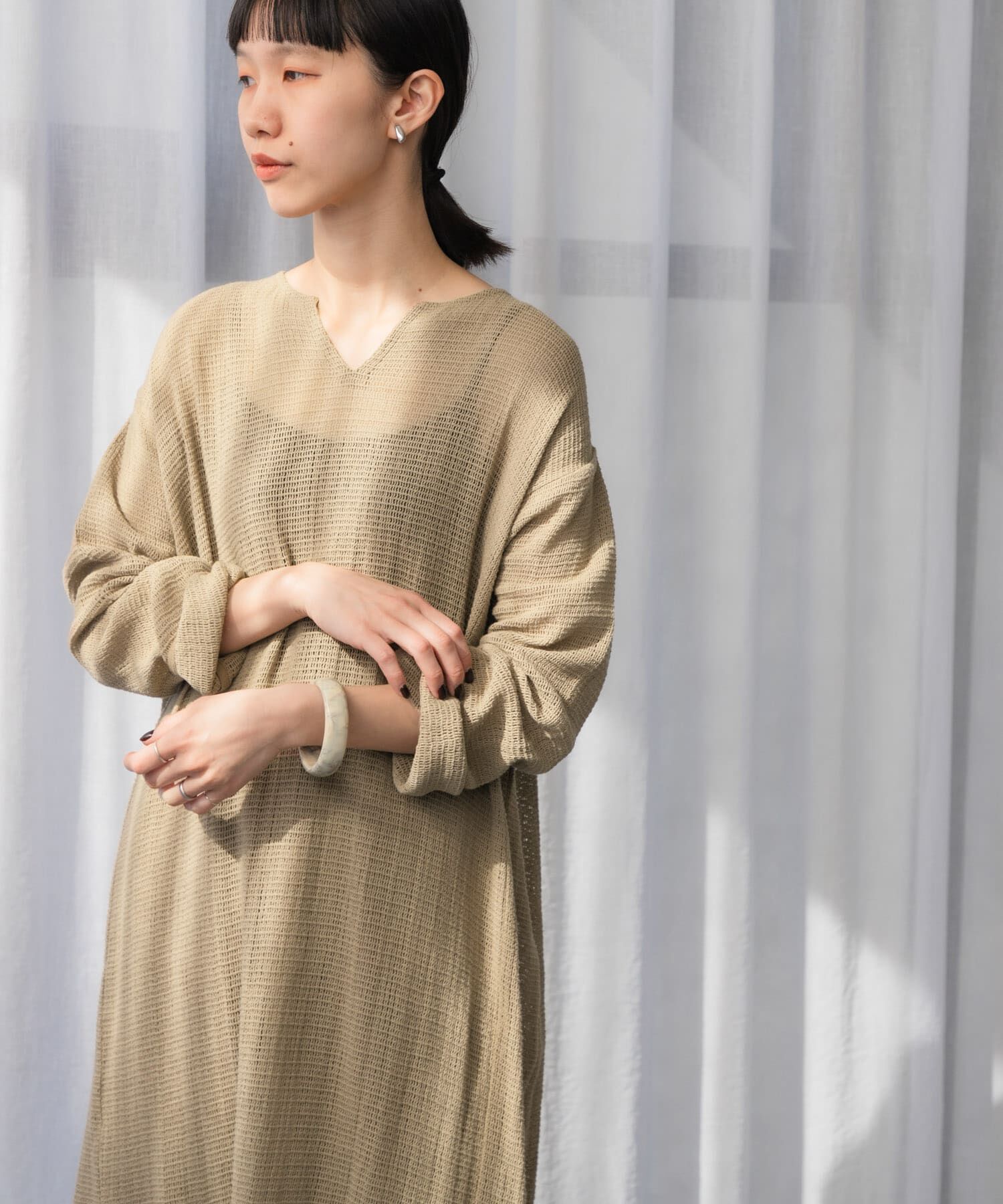 URBAN RESEARCH DOORS「メッシュワンピース」|ワンピース|