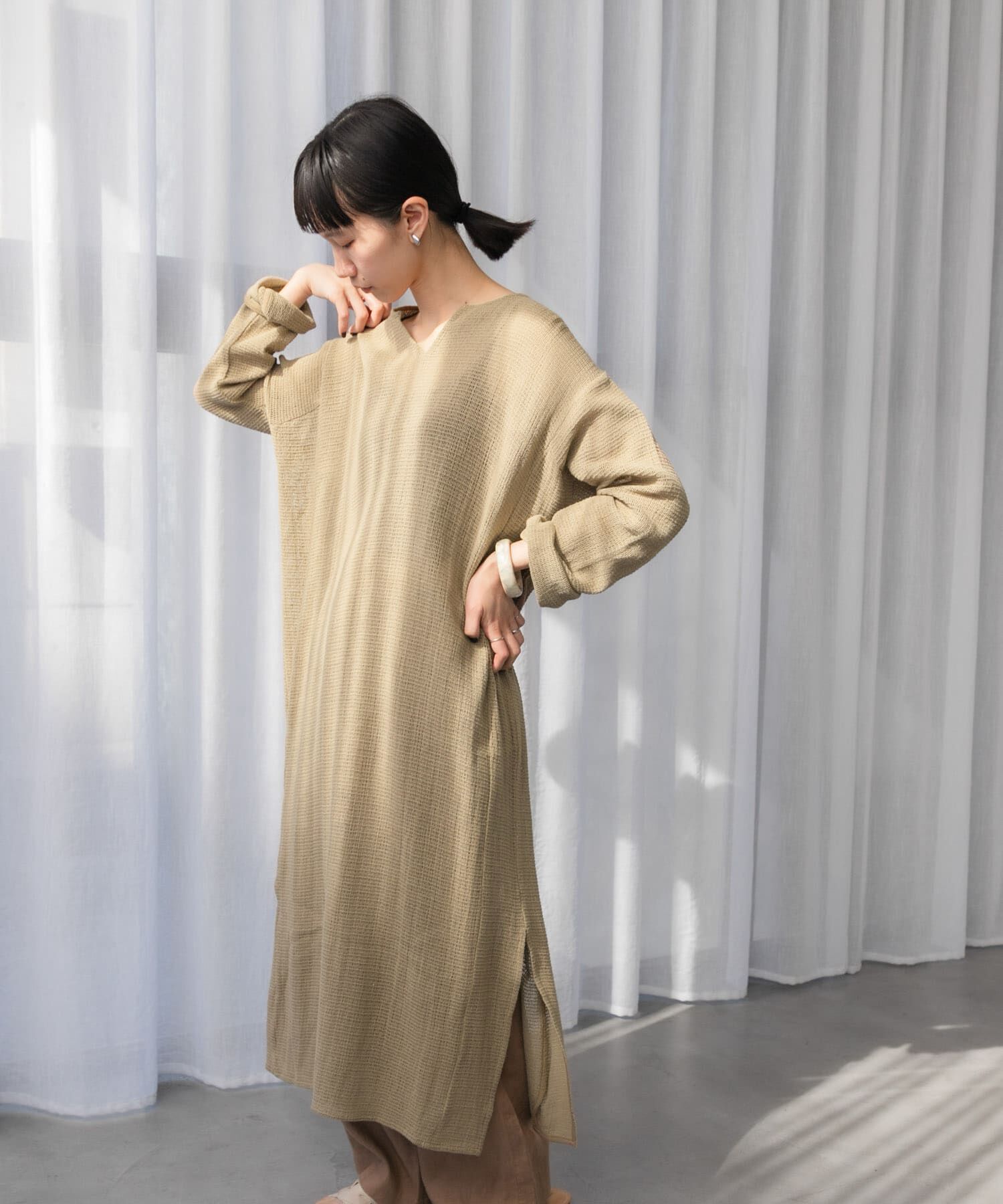 URBAN RESEARCH DOORS「メッシュワンピース」|ワンピース|