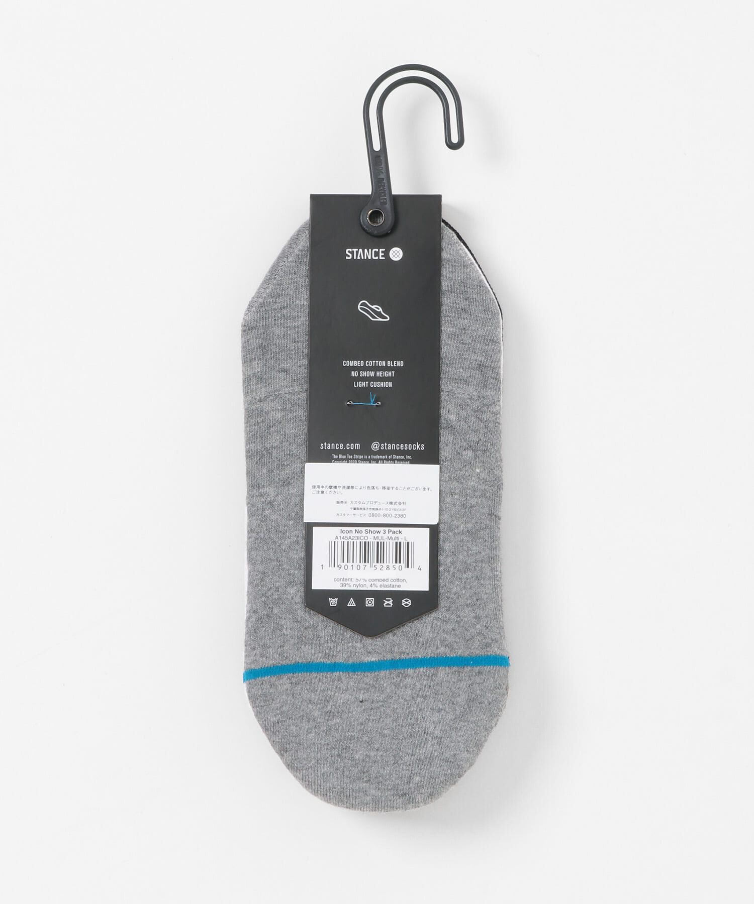 Sonny Label 「STANCE SOCKS　ICON NO SHOW 3 PACK」|ソックス|