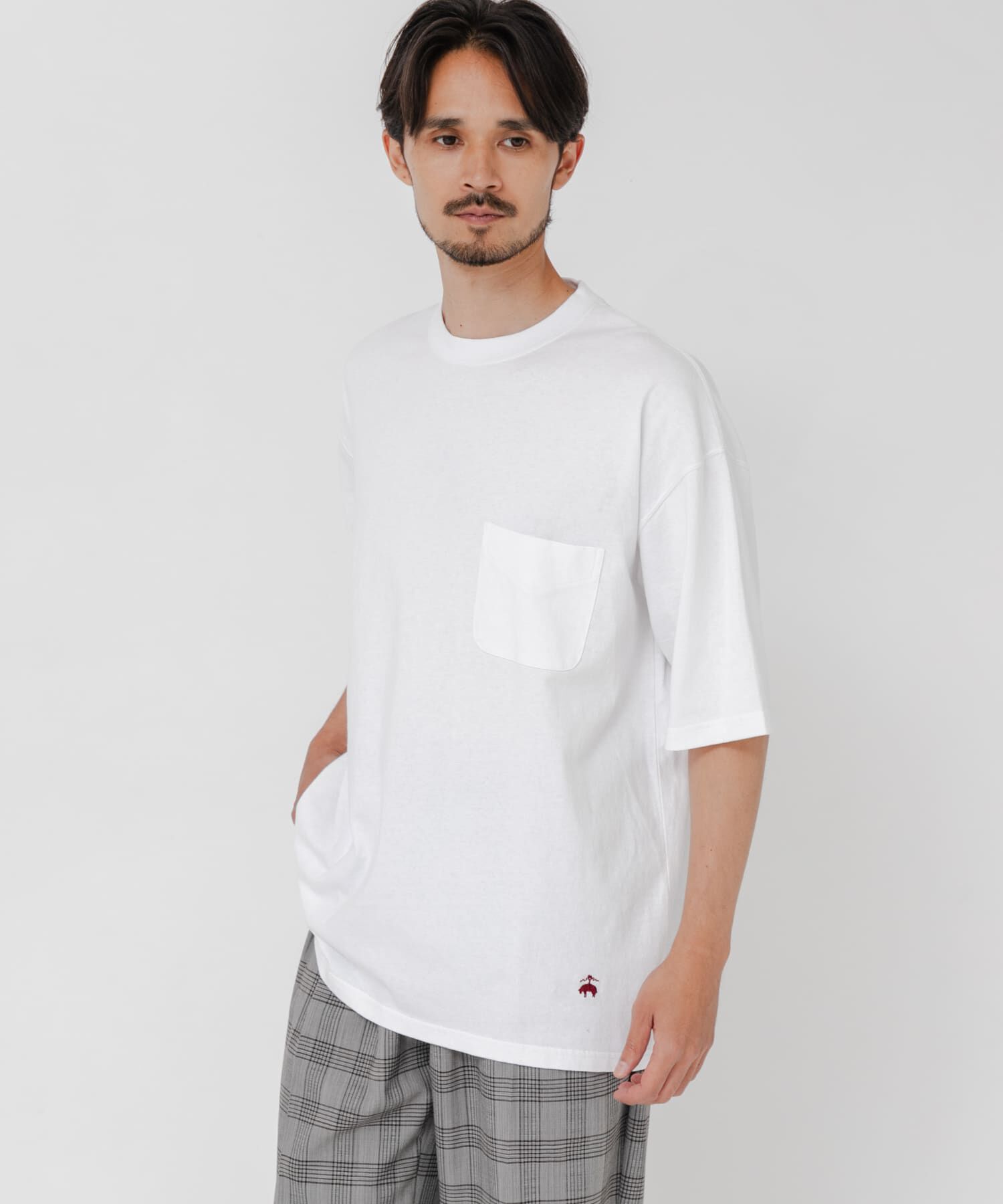 URBAN RESEARCH「『別注』BROOKS BROTHERS&times;URBAN RESEARCH　GF SHORT-SLEEVE POCKET T-SHIRTS」|Tシャツ・カットソー|