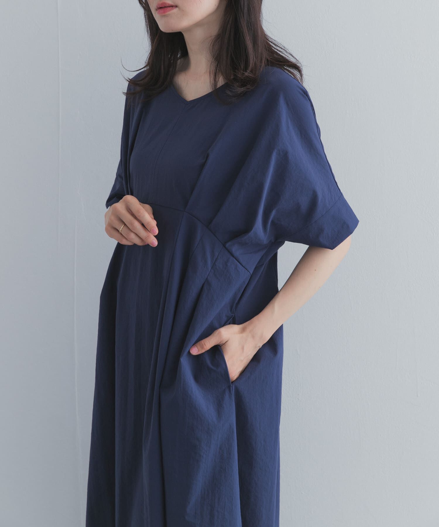 URBAN RESEARCH DOORS「ウエストタックワンピース」|ワンピース|