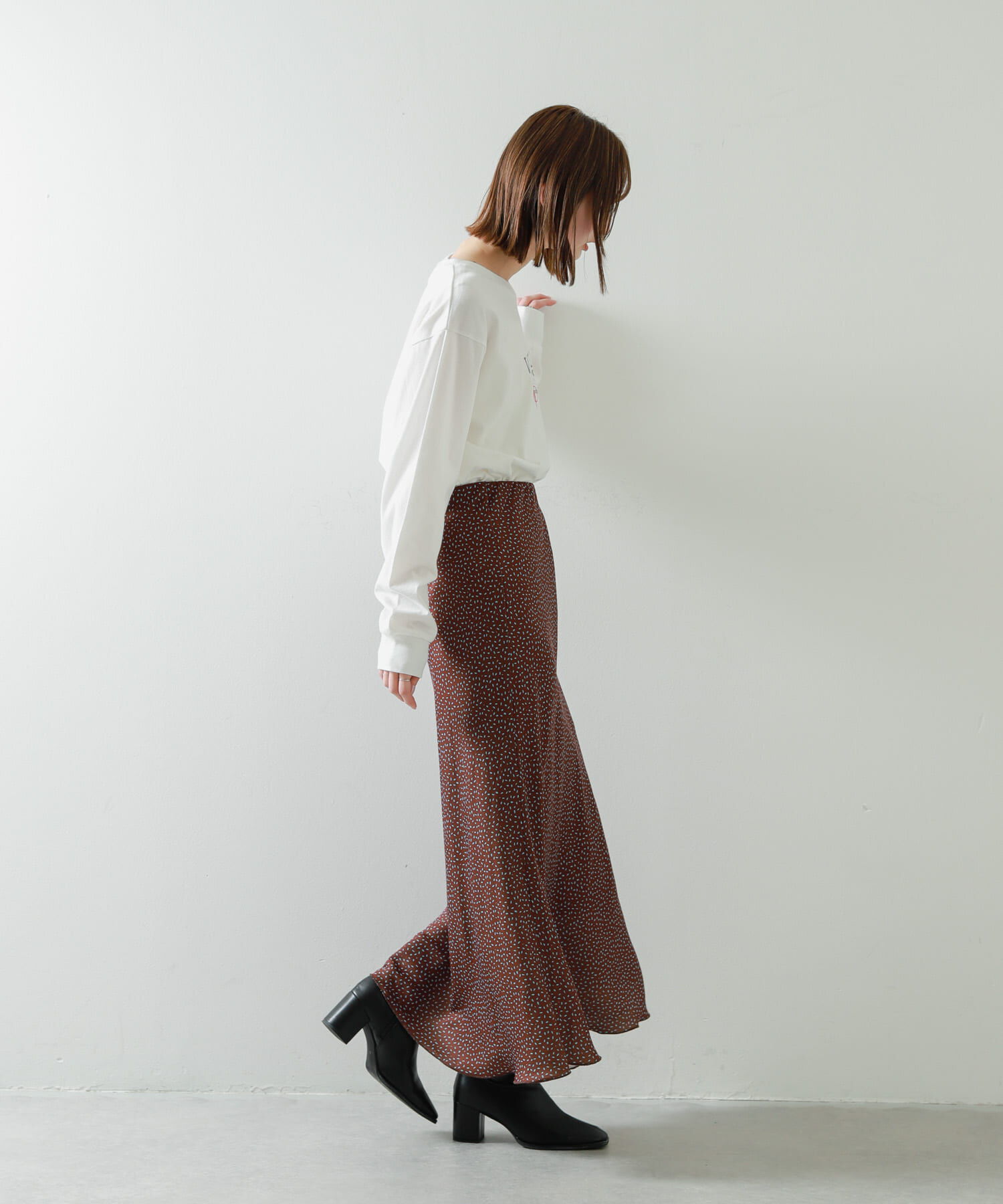 SENSE OF PLACE by URBAN RESEARCH「ドットナロースカート」|スカート|