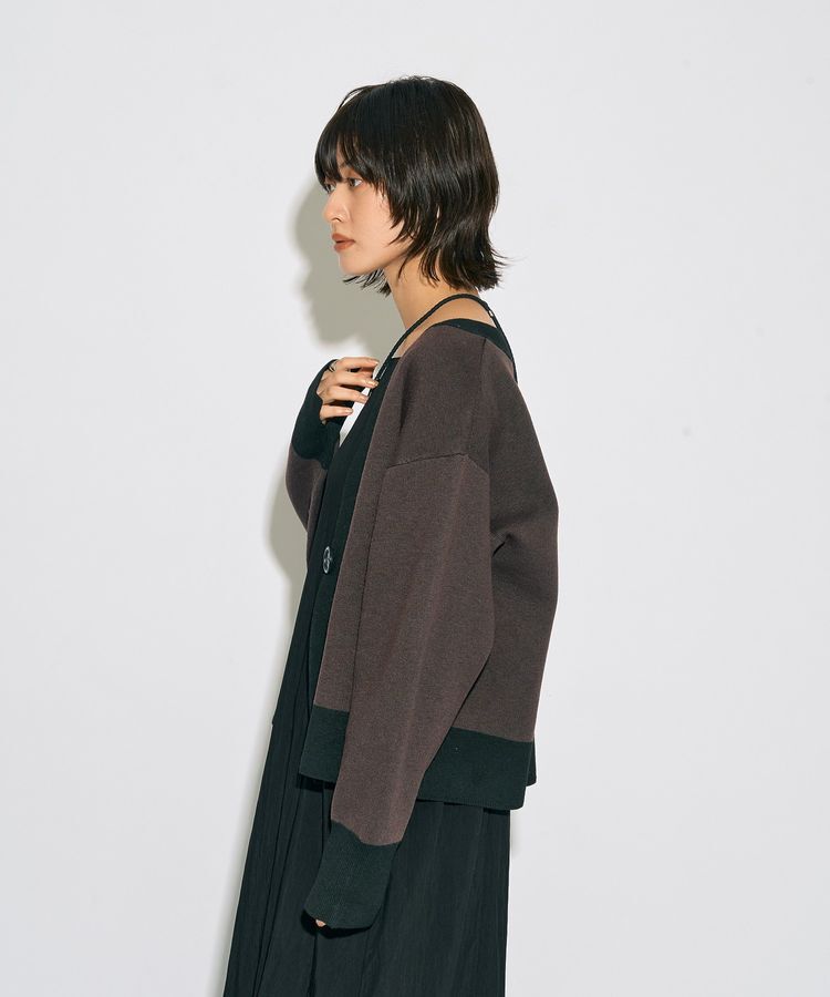 YECCA VECCA「【archive】リバーシブルカーディガン」|カーディガン|