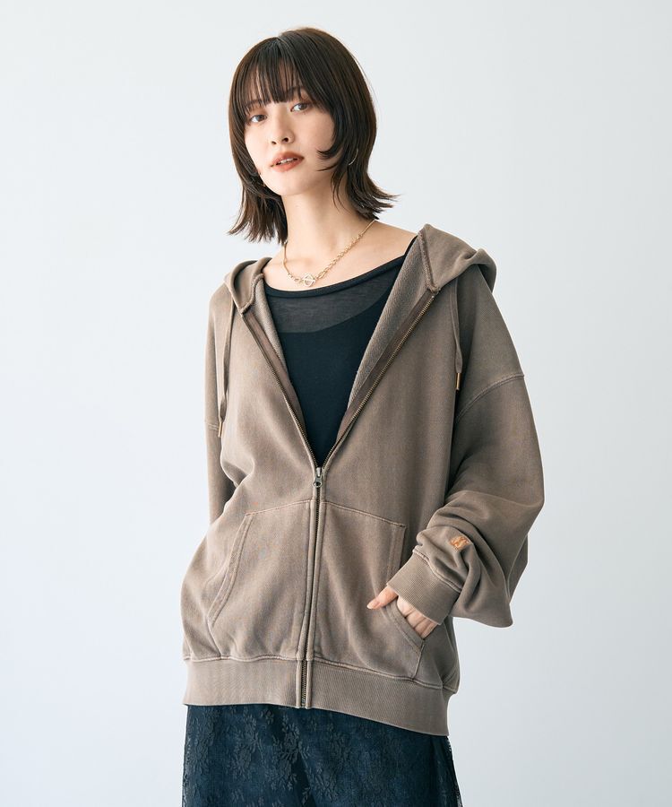 YECCA VECCA「【STAR＆STRIPE】ZIPフーディ」|スウェット・ジャージ|
