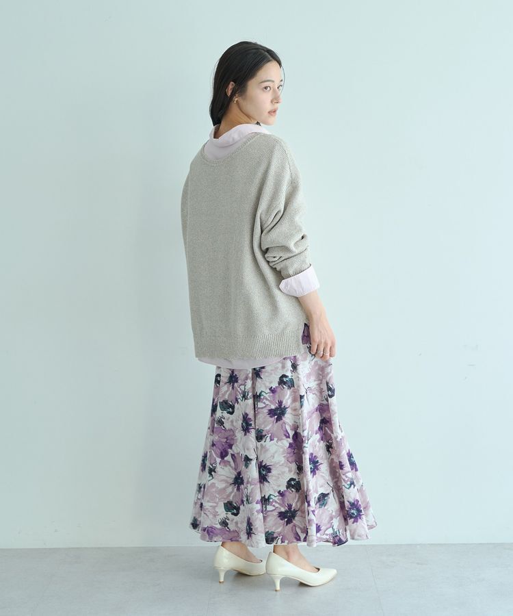 YECCA VECCA「2wayヘンリーネックルーズニット」|ニット・セーター|
