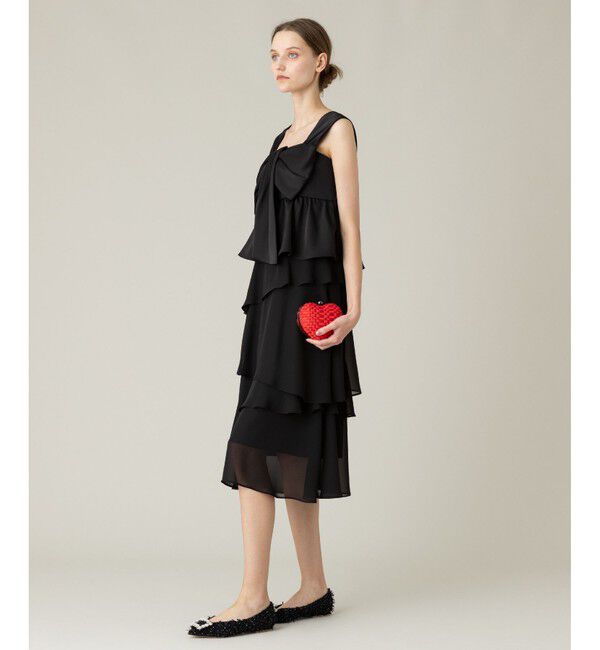 LOULOU WILLOUGHBY「【LOULOU WILLOUGHBY】シフォンミーリアワンピース」|ワンピース|