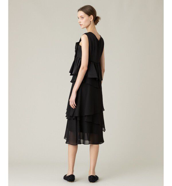 LOULOU WILLOUGHBY「【LOULOU WILLOUGHBY】シフォンミーリアワンピース」|ワンピース|