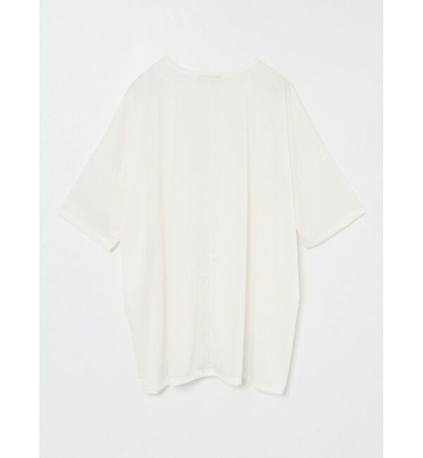 mizuiro ind「mizuiro ind ワイドクルーネックプルオーバー」|Tシャツ・カットソー|