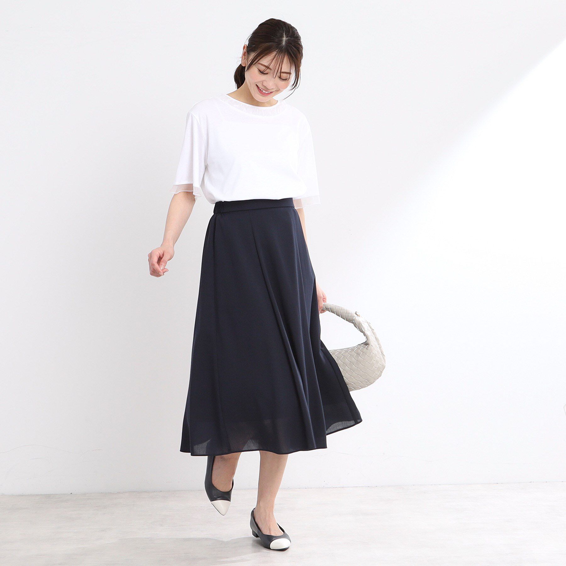 Reflect「【洗える】キレイめジャージプルオーバー」|Tシャツ・カットソー|