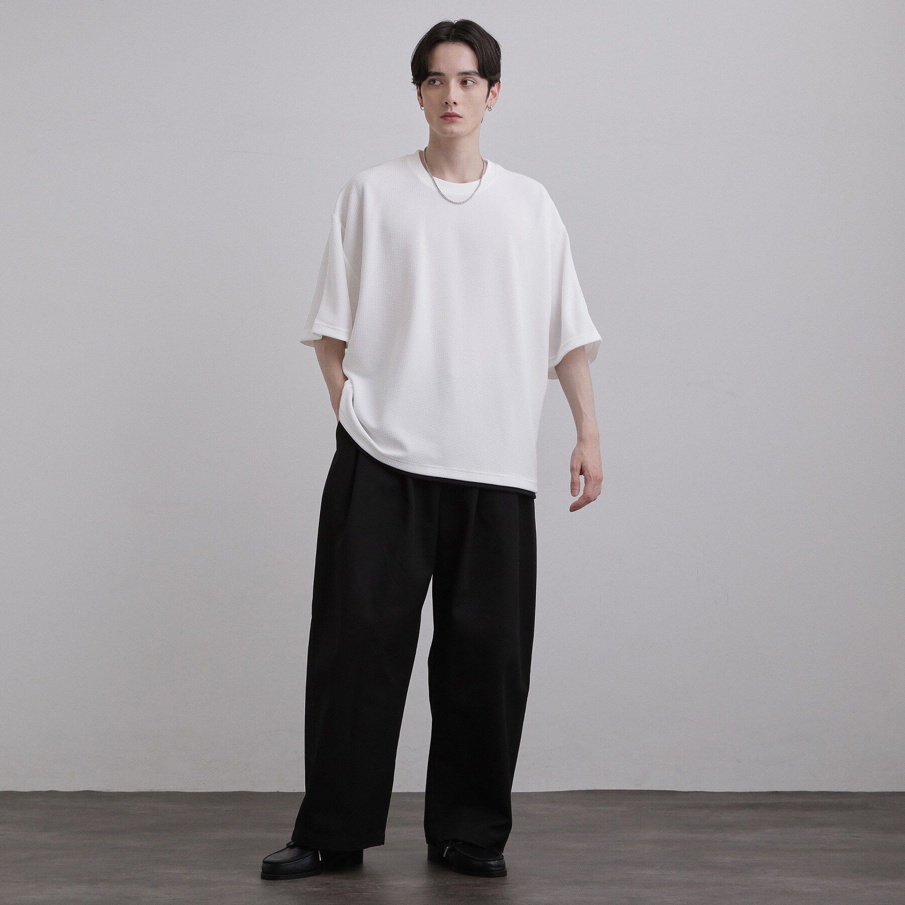 tk.TAKEO KIKUCHI「【ネックレス付】ドルマンカットソー」|Tシャツ・カットソー|