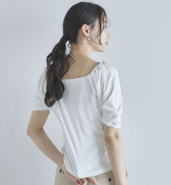 archives「【ＯＮかわ】ギャザーカットＴＯＰＳ」|Tシャツ・カットソー|