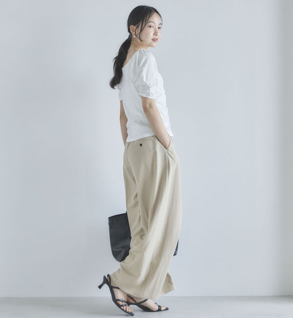archives「【ＯＮかわ】ギャザーカットＴＯＰＳ」|Tシャツ・カットソー|