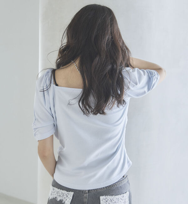 archives「【ＯＮかわ】ギャザーカットＴＯＰＳ」|Tシャツ・カットソー|