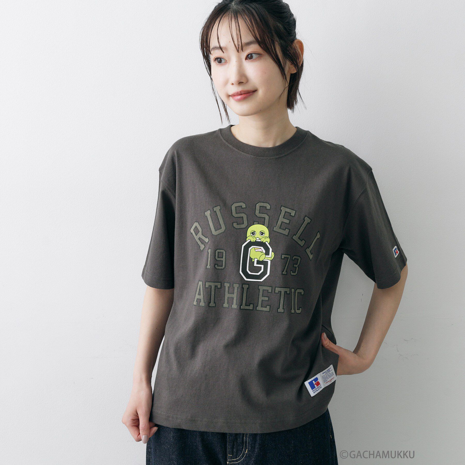 Dessin「ガチャピン・ムック コラボTシャツ」|Tシャツ・カットソー|