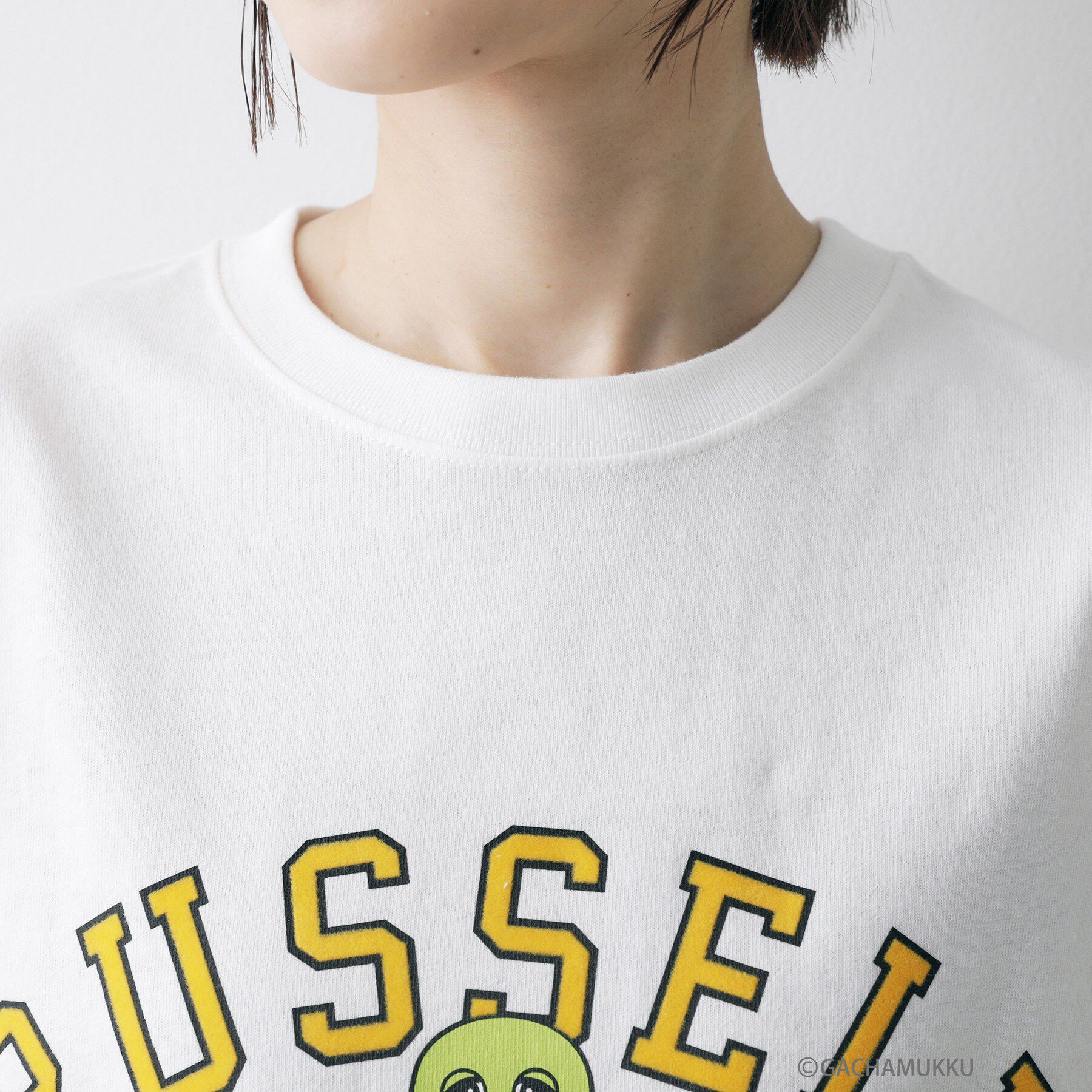 Dessin「ガチャピン・ムック コラボTシャツ」|Tシャツ・カットソー|