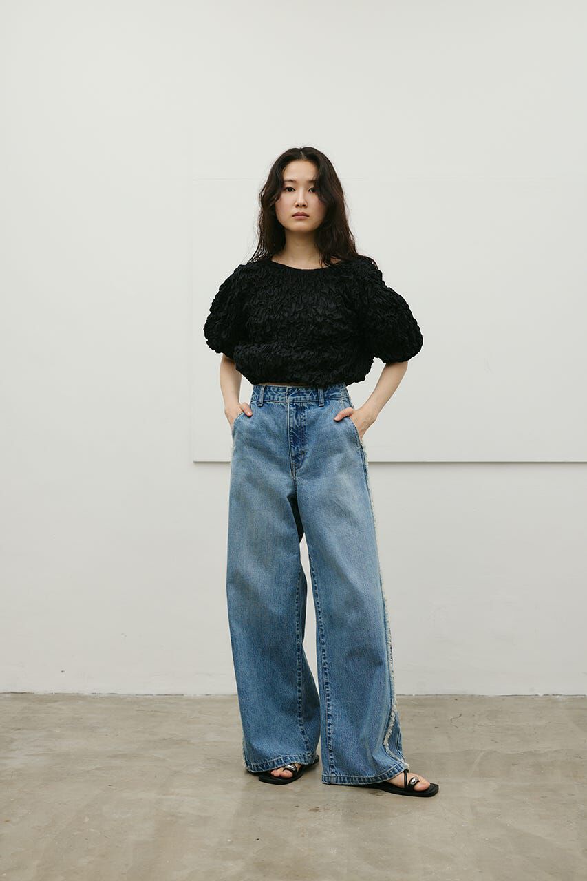 STYLEMIXER「フラッフィーショートトップ」|シャツ・ブラウス|