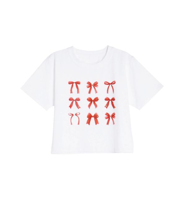 CALNAMUR「リボンアソートTシャツ」|Tシャツ・カットソー|