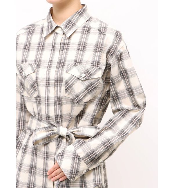 ELENDEEK「CHECK LAYERED SH OP」|ワンピース|