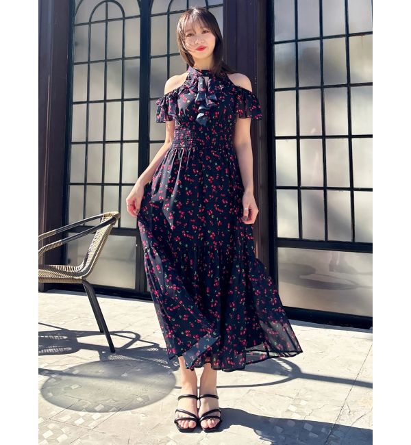 dazzlin「【再生産分】フルーティーフリルティアードワンピース」|ワンピース|