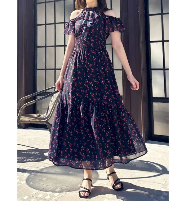 dazzlin「【再生産分】フルーティーフリルティアードワンピース」|ワンピース|