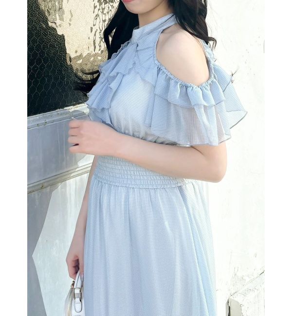 dazzlin「【再生産分】フルーティーフリルティアードワンピース」|ワンピース|