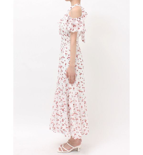 dazzlin「【再生産分】フルーティーフリルティアードワンピース」|ワンピース|