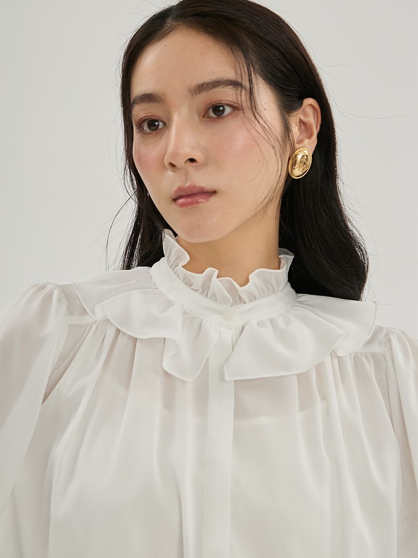 Mila Owen「ベーシックボウタイブラウス」|シャツ・ブラウス|