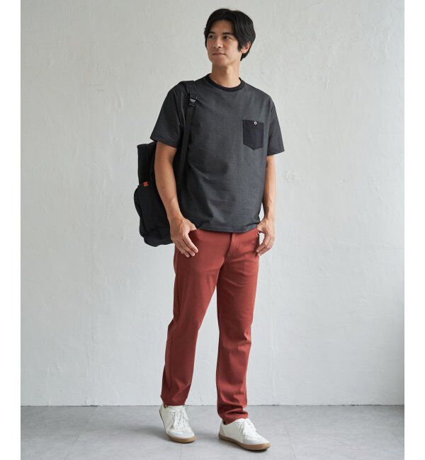 ikka「【接触冷感】デニムライクポケットTシャツ」|Tシャツ・カットソー|