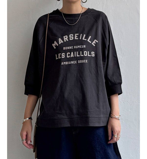 Lbc with Life「コットンラグラン7分袖Tシャツ」|Tシャツ・カットソー|