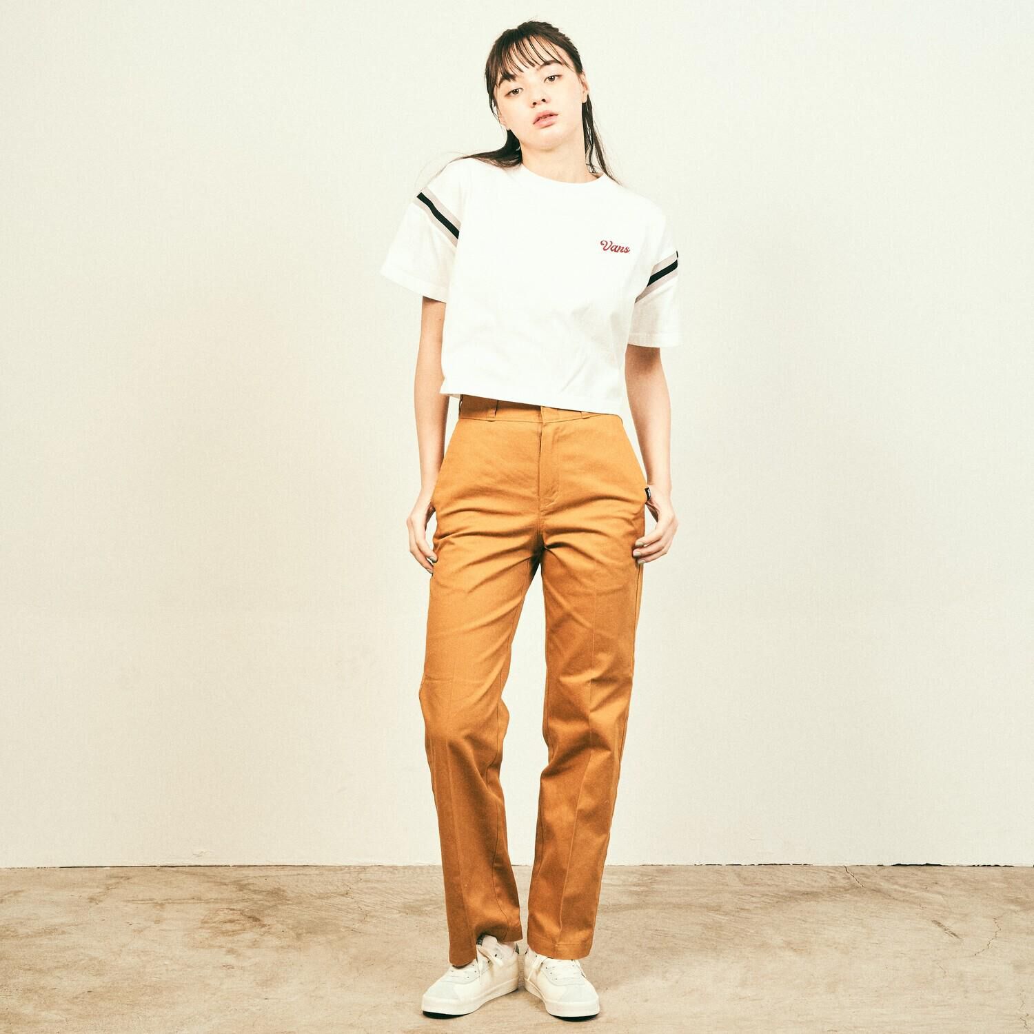 VANS「【VANSｱﾊﾟﾚﾙ(WJ)】W TWILL PANTS」|チノ|