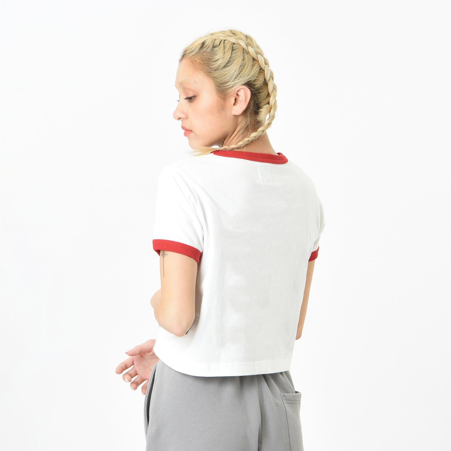 VANS「【VANSｱﾊﾟﾚﾙ(WJ)】W VANS Logo Ringer TEE」|Tシャツ・カットソー|