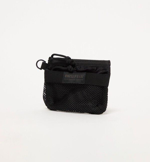 UNITED ARROWS「【別注】＜BRIEFING＞SOLID LIGHT FLAT POUCH S ソリッド ライト フラット/ポーチ S」|ポーチ|