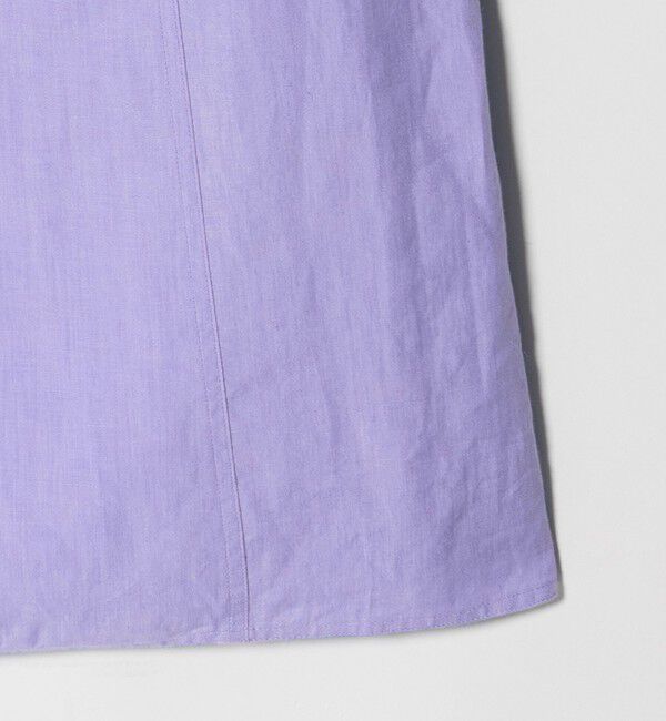 UNITED ARROWS「リネン シャーリング スキッパー ワンピース ‐ウォッシャブル‐」|ワンピース|
