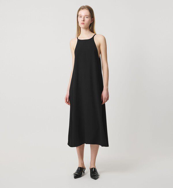 AEWEN MATOPH「＜AEWEN MATOPH＞バックサテンフレアキャミワンピース ウォッシャブル」|ワンピース|