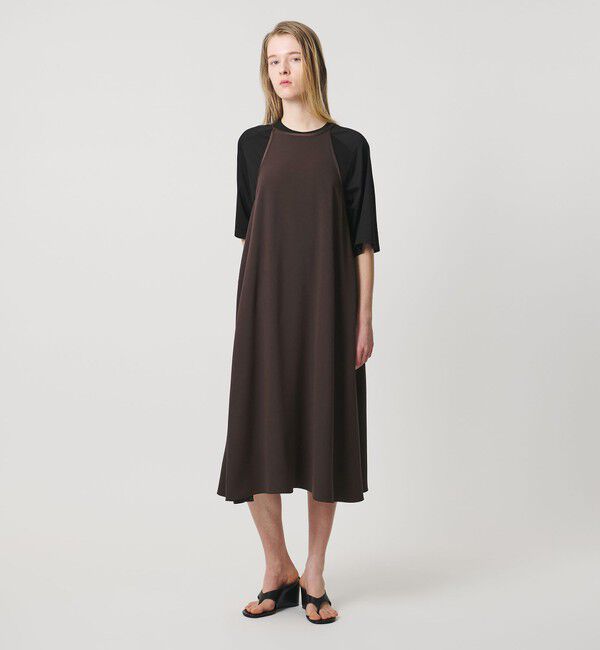 AEWEN MATOPH「＜AEWEN MATOPH＞バックサテンフレアキャミワンピース ウォッシャブル」|ワンピース|
