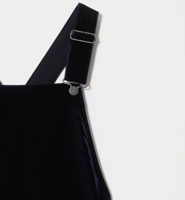 UNITED ARROWS「ベルベット サロペット スカート」|ジャンパースカート|