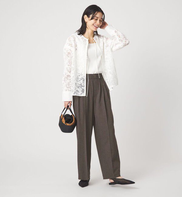 UNITED ARROWS green label relaxing「［size SHORT/TALLあり］ニーハイワイドパンツ」|その他|