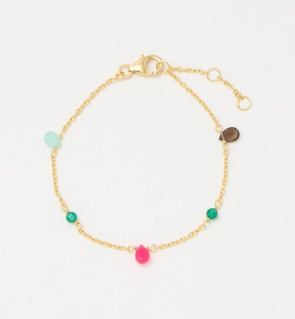 UNITED ARROWS green label relaxing「＜yours.jewelry＞ミックスストーン ブレスレット」|ブレスレット・バングル|