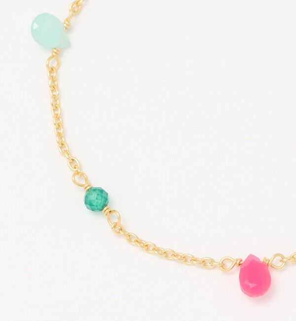UNITED ARROWS green label relaxing「＜yours.jewelry＞ミックスストーン ブレスレット」|ブレスレット・バングル|