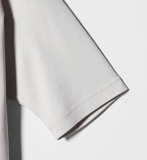UNITED ARROWS green label relaxing「オーガニックコットン ポンチ クルーネック Tシャツ -接触冷感-」|Tシャツ・カットソー|