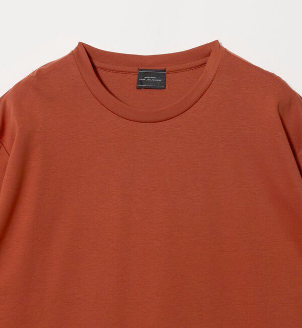 UNITED ARROWS green label relaxing「オーガニックコットン ポンチ クルーネック Tシャツ -接触冷感-」|Tシャツ・カットソー|