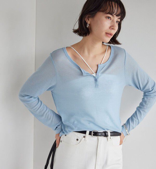 UNITED ARROWS green label relaxing「ホルターネックキャミソール / カップインナー」|キャミソール|