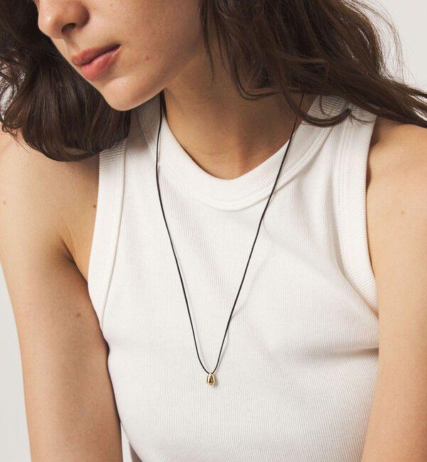 UNITED ARROWS green label relaxing「シズクチャーム コードネックレス」|ネックレス|