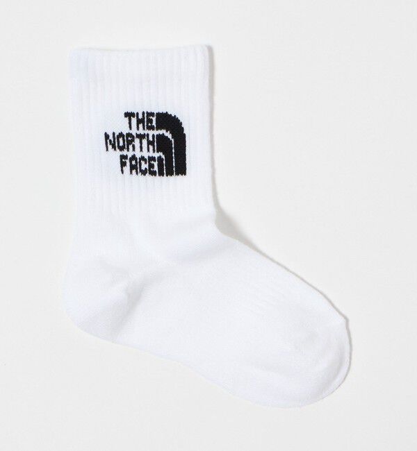 UNITED ARROWS green label relaxing「＜THE NORTH FACE＞ロゴ 3P クルーソックス / キッズ  16cm-18cm」|ソックス|