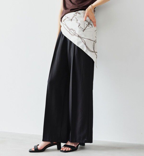 UNITED ARROWS green label relaxing「【結論シリーズ】ドライクロス ニーハイワイド マシンウォッシャブル ストレッチ 吸水速乾 通気性」|その他|