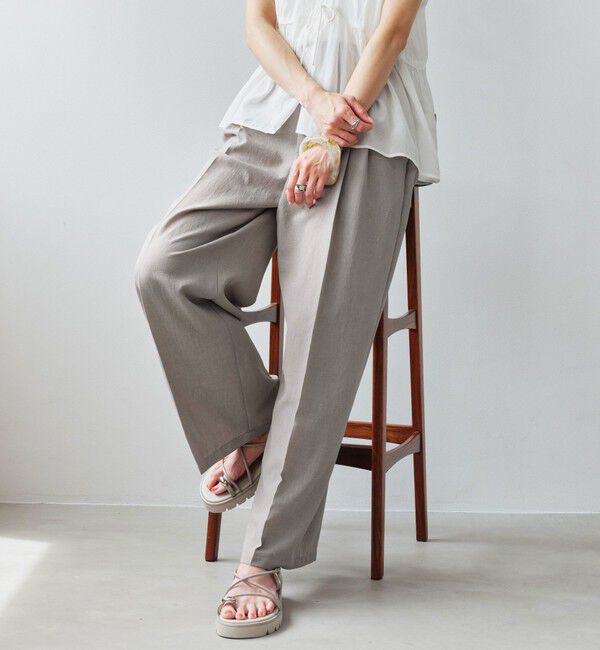 UNITED ARROWS green label relaxing「【結論シリーズ】ドライクロス ニーハイワイド マシンウォッシャブル ストレッチ 吸水速乾 通気性」|その他|