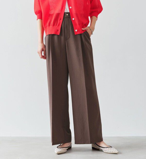 UNITED ARROWS green label relaxing「【結論シリーズ】ドライクロス ニーハイワイド マシンウォッシャブル ストレッチ 吸水速乾 通気性」|その他|